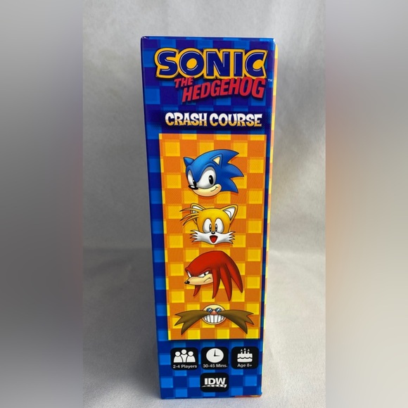Sonic the Hedgehog Crash Course Racing Board Game Great Condition Never Played - Picture 4 of 5